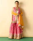 Aarvi Sharara Set - Pink