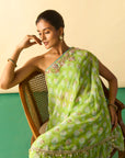 Dia One Shoulder Set - Lime