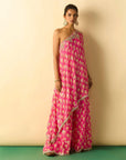 Dia One Shoulder Set - Pink