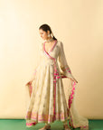Zoyaara Anarkali - Ivory