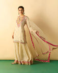 Juie Sharara Set - Beige