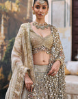 Mangalmurti Lehenga Set With Jaal