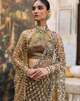 Mandira Lehenga Set with Sheeshya Veil