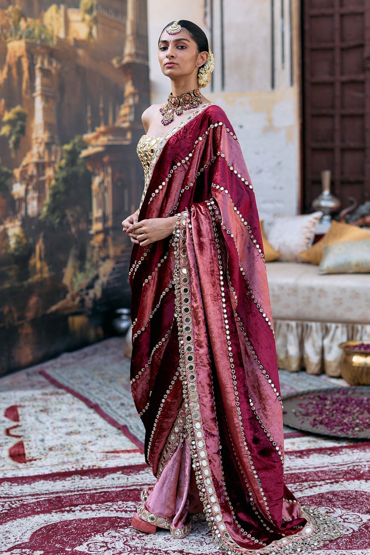 Tulika Saree Set