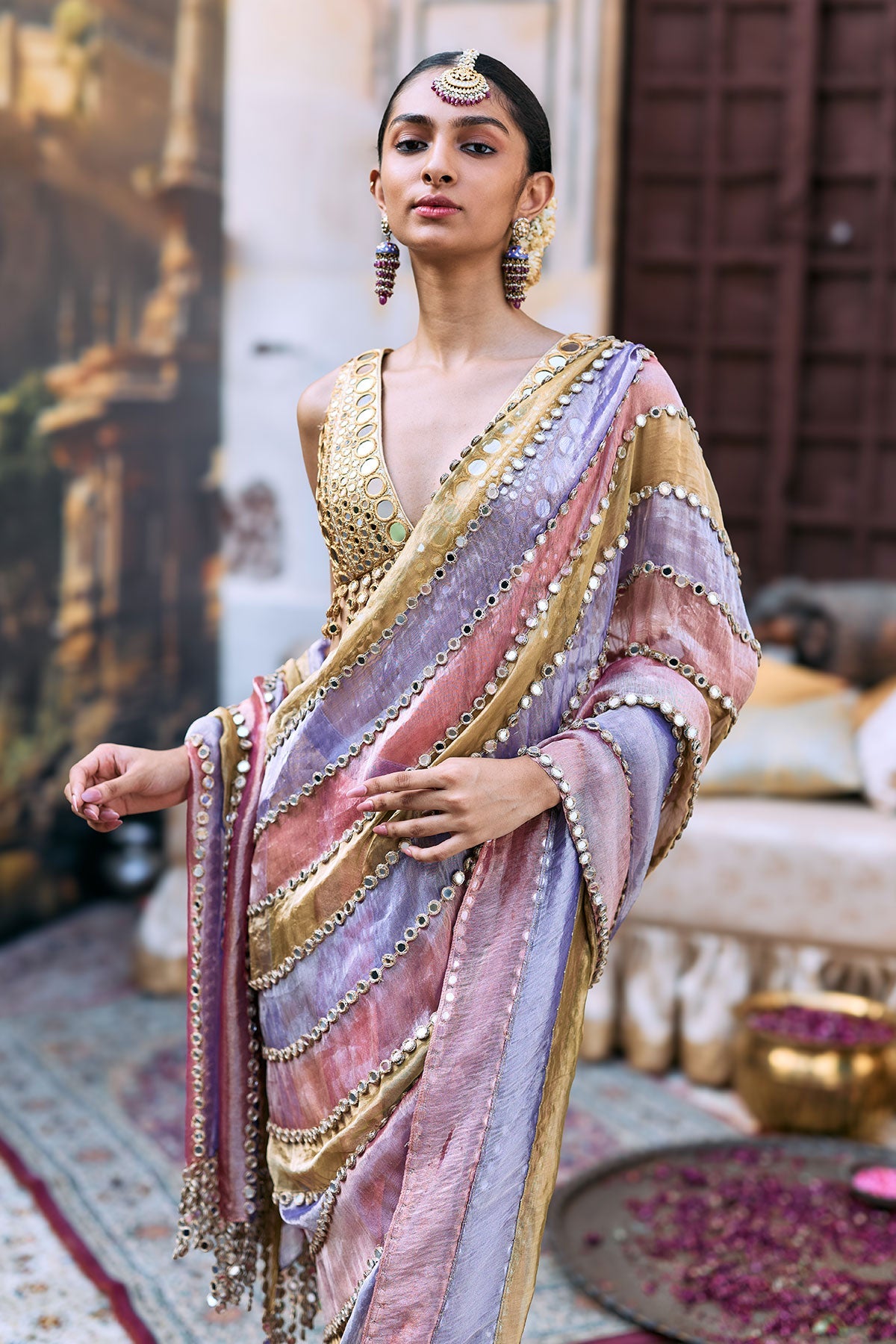 Rangmala Saree Set