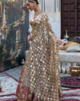 Arunima Lehenga Set with Chhavi Jaal Veil