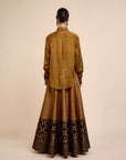 Earthy Mustard Skirt Set