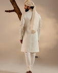 Albino white Sherwani