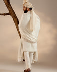 Albino white Sherwani set