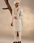 Rouge Wane Sherwani Set