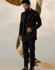 Black & Gold Short Jacket