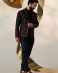 Black & Gold Short Jacket