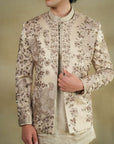 Sand Grey Short Kurta Set