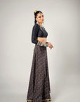 Art Deco Series Printed Sharara Set I - Ready to Ship