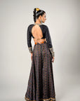 Art Deco Series Printed Sharara Set I - Ready to Ship