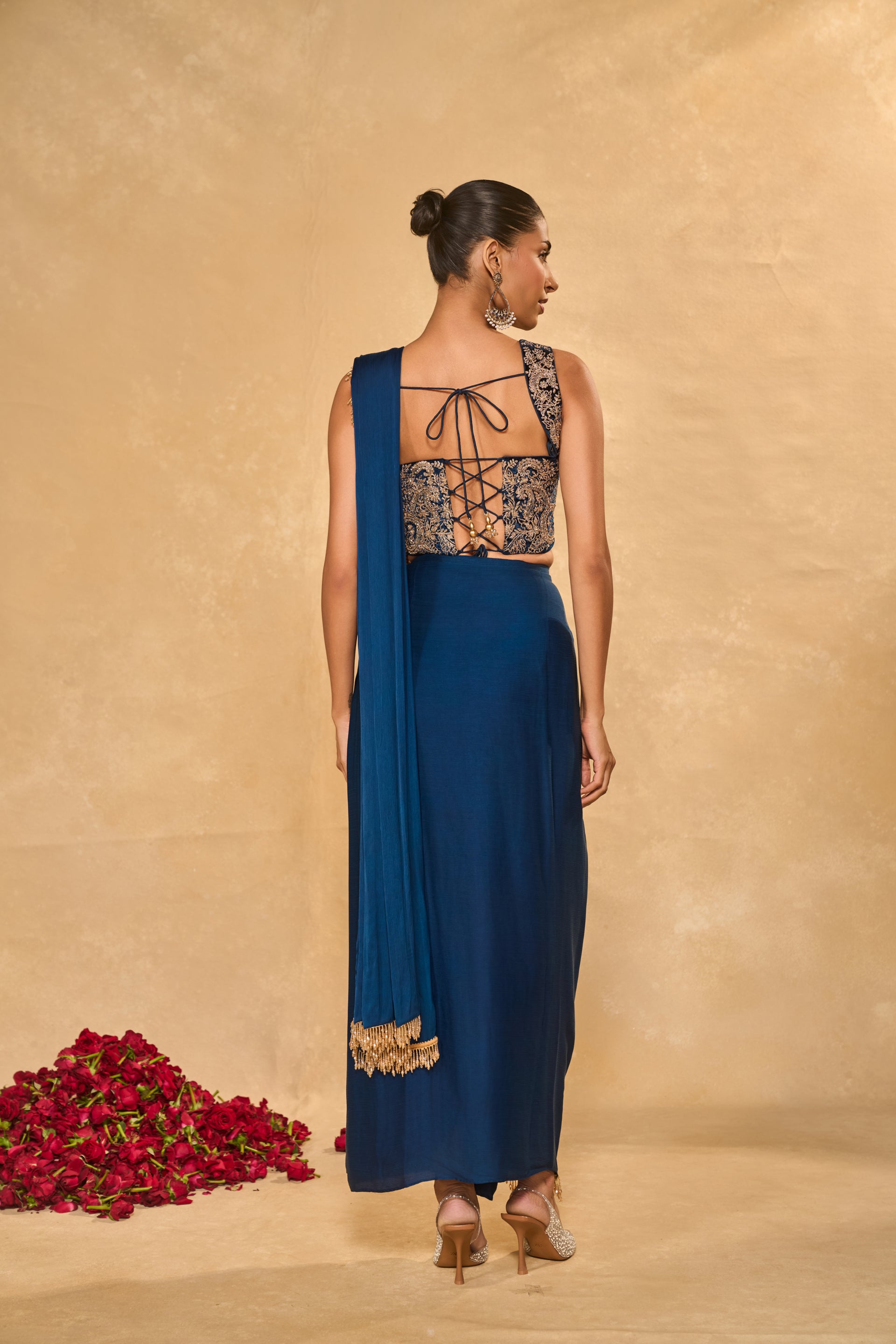 Lekha Slit Saree