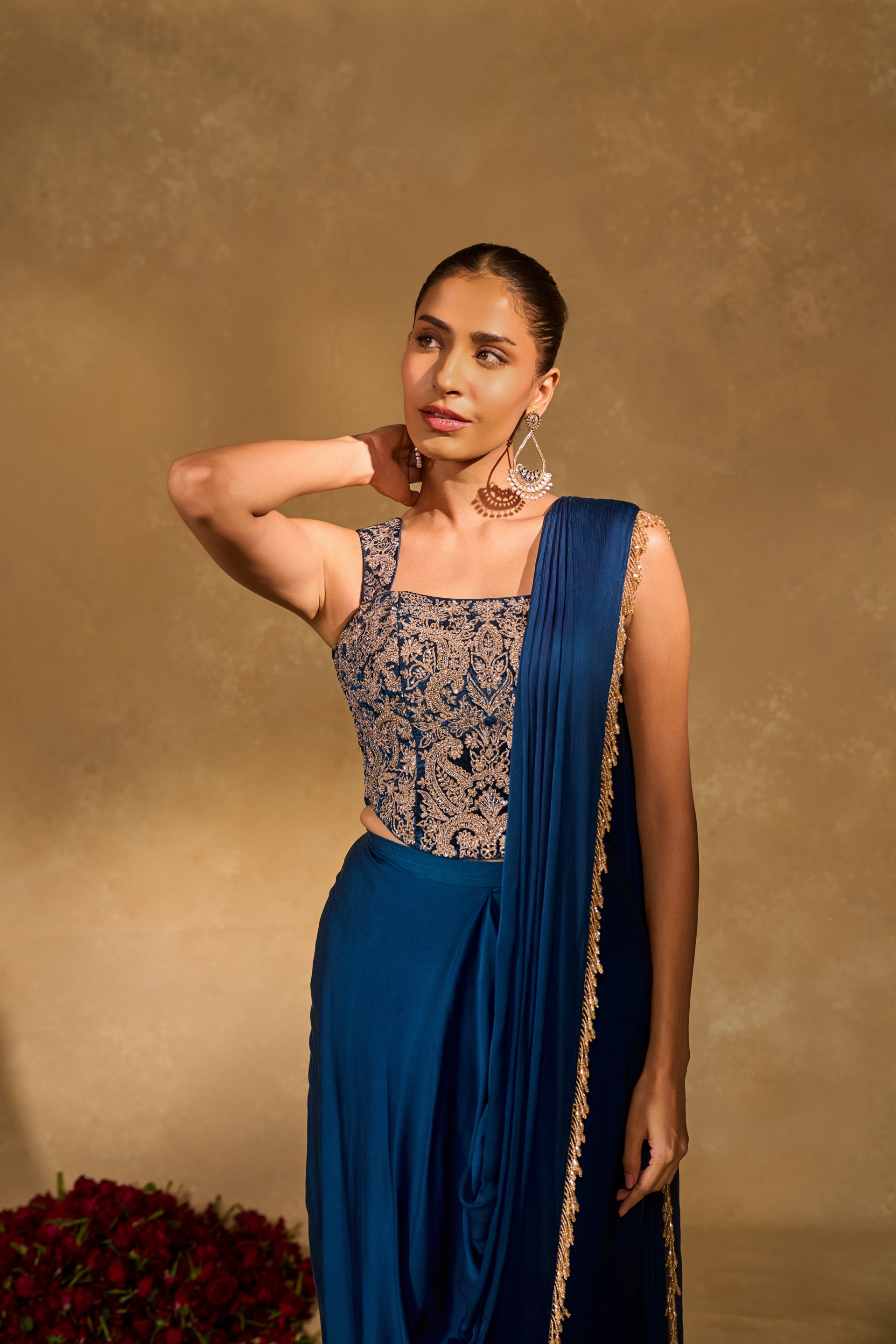 Lekha Slit Saree