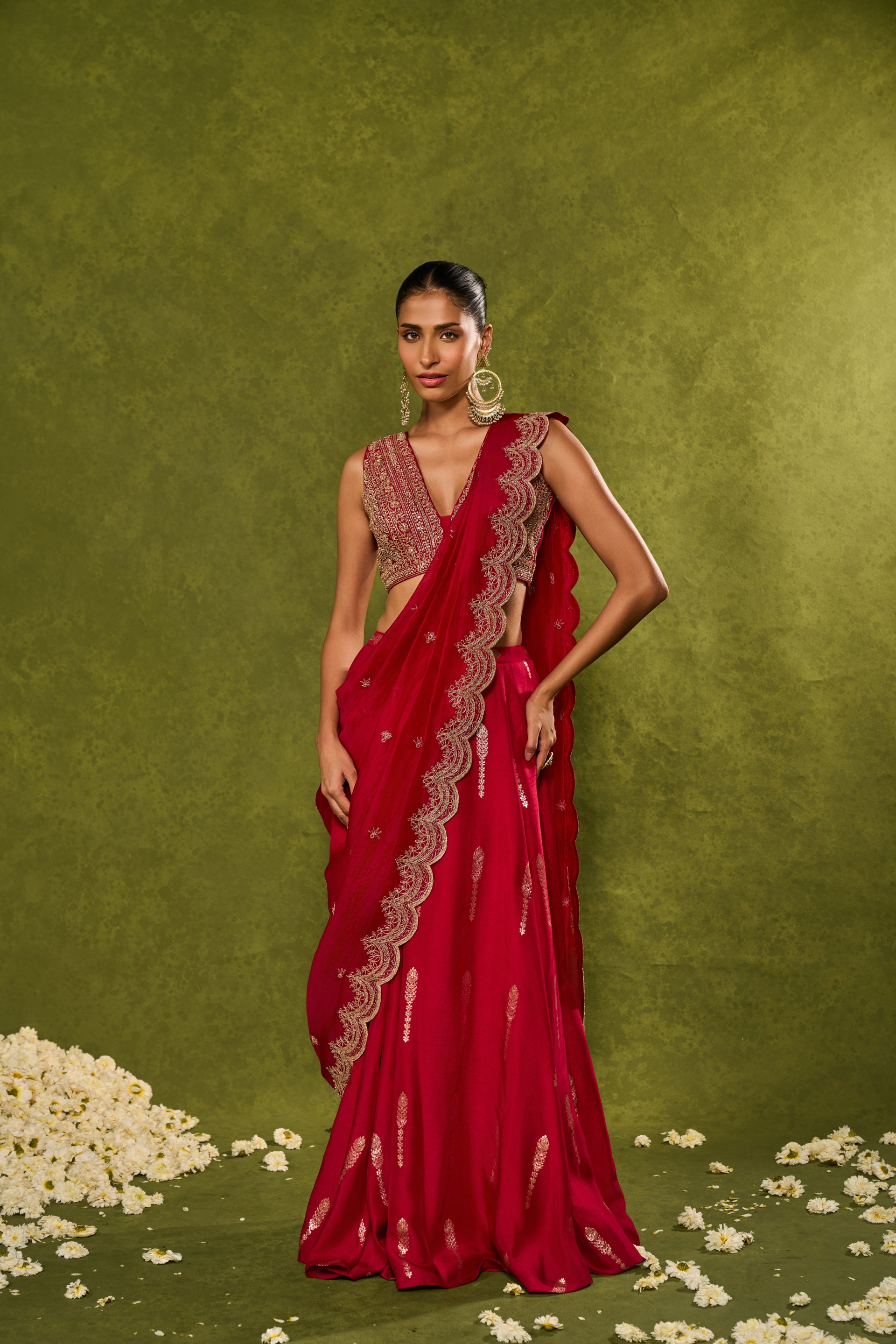 Amal Lehenga Saree