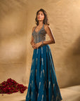 Amal Lehenga In Blue