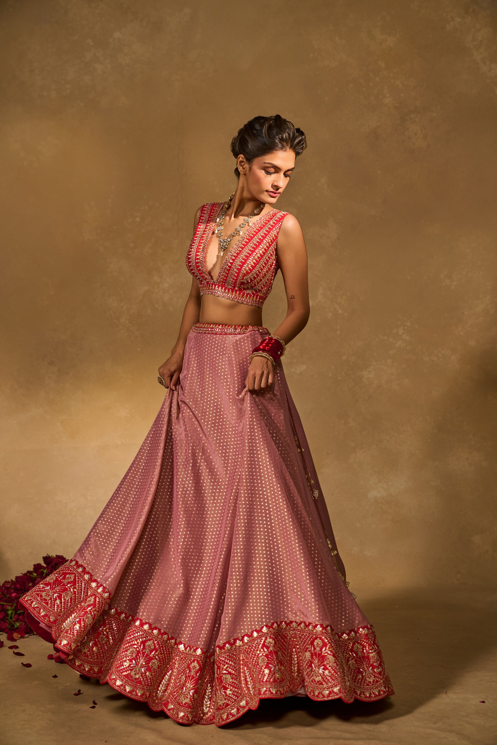 Mina Daman Lehenga