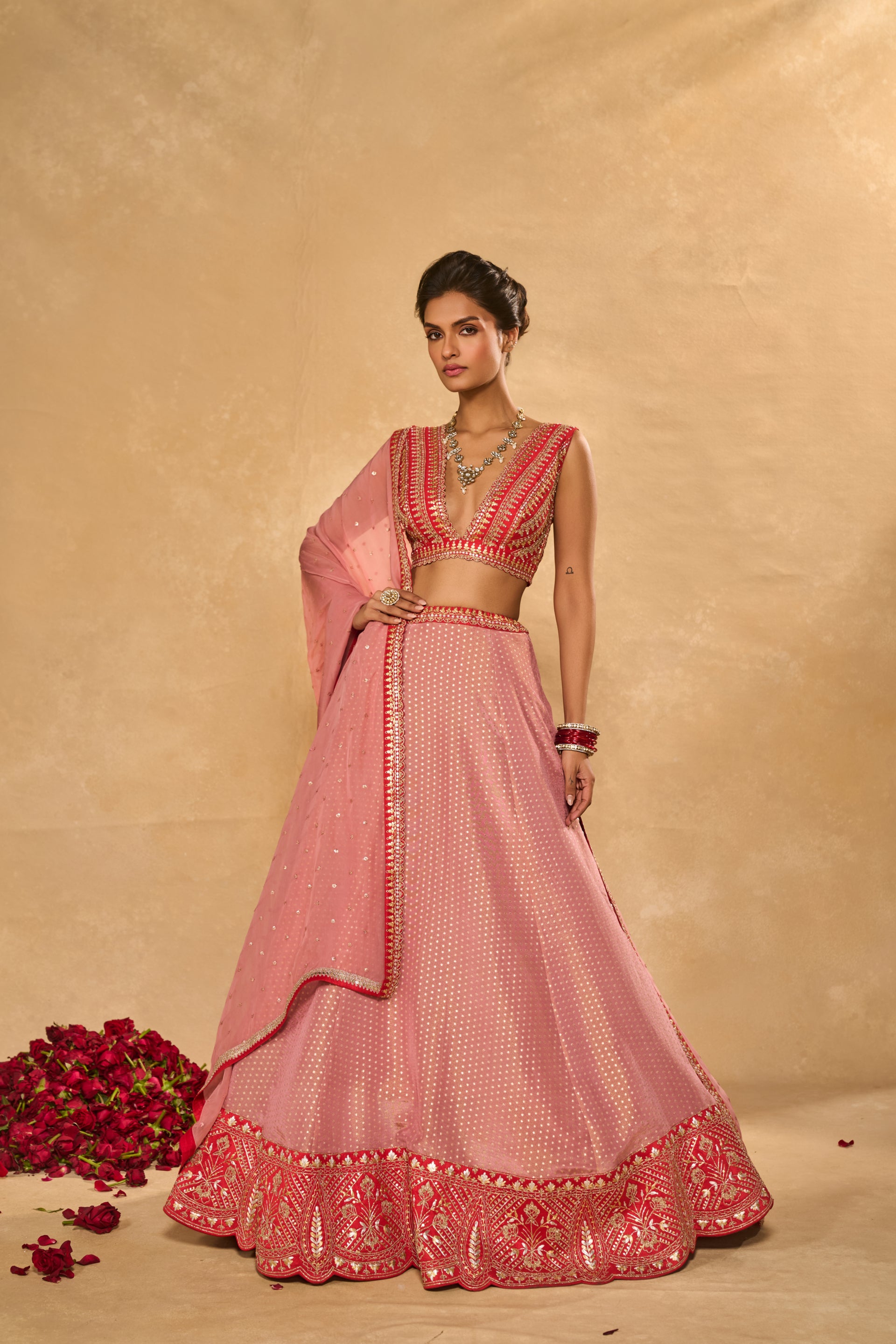 Mina Daman Lehenga