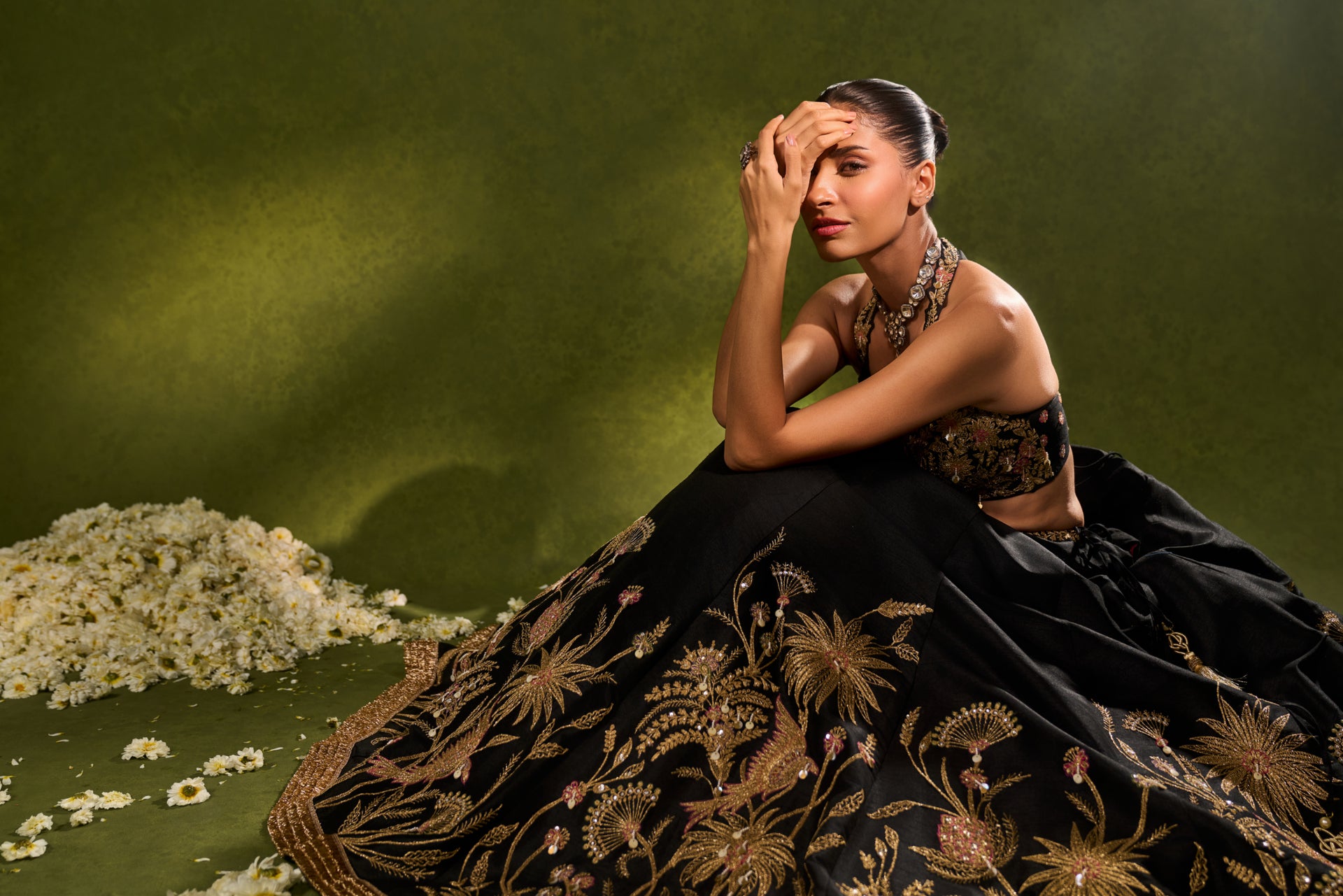 Huda Lehenga