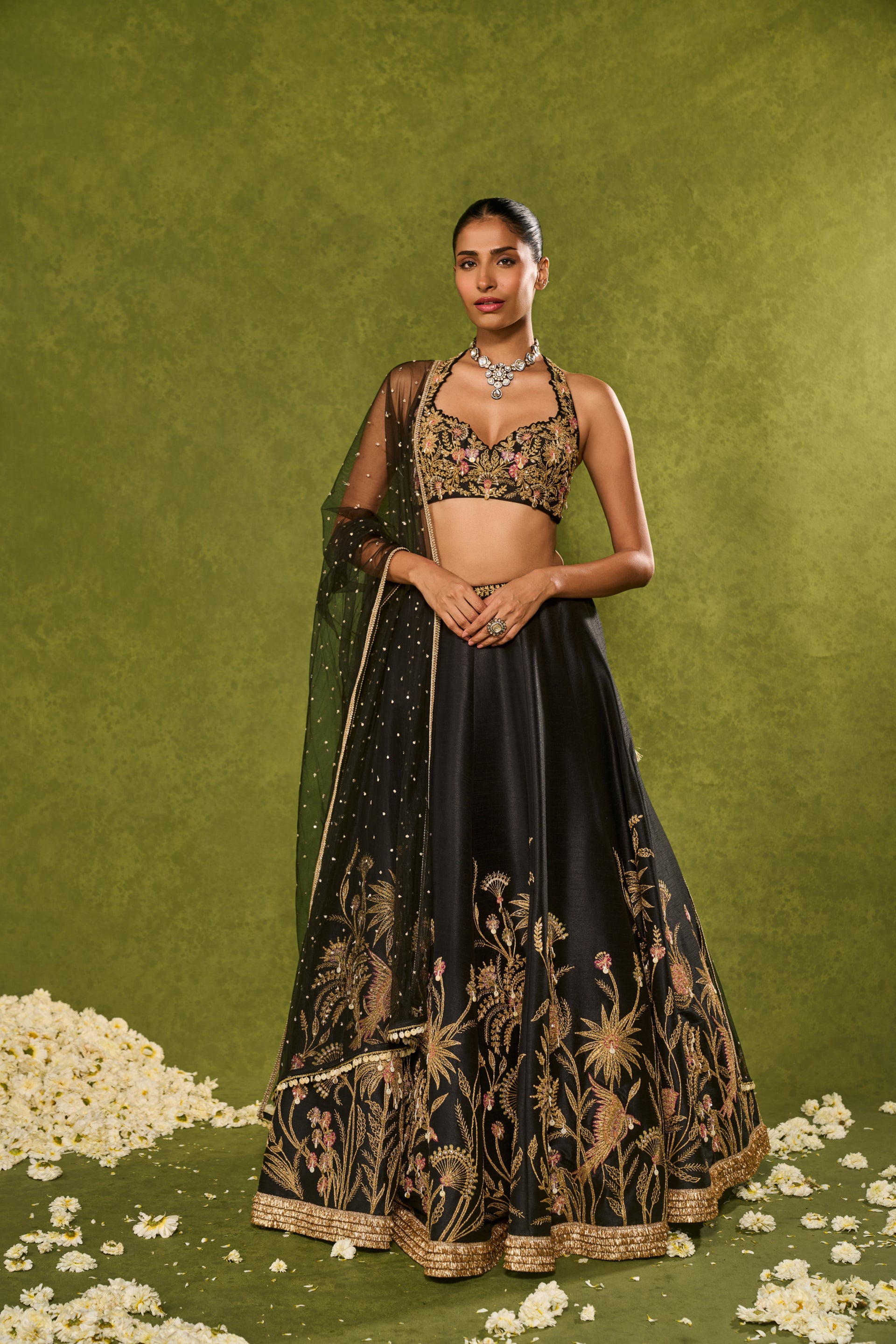 Huda Lehenga