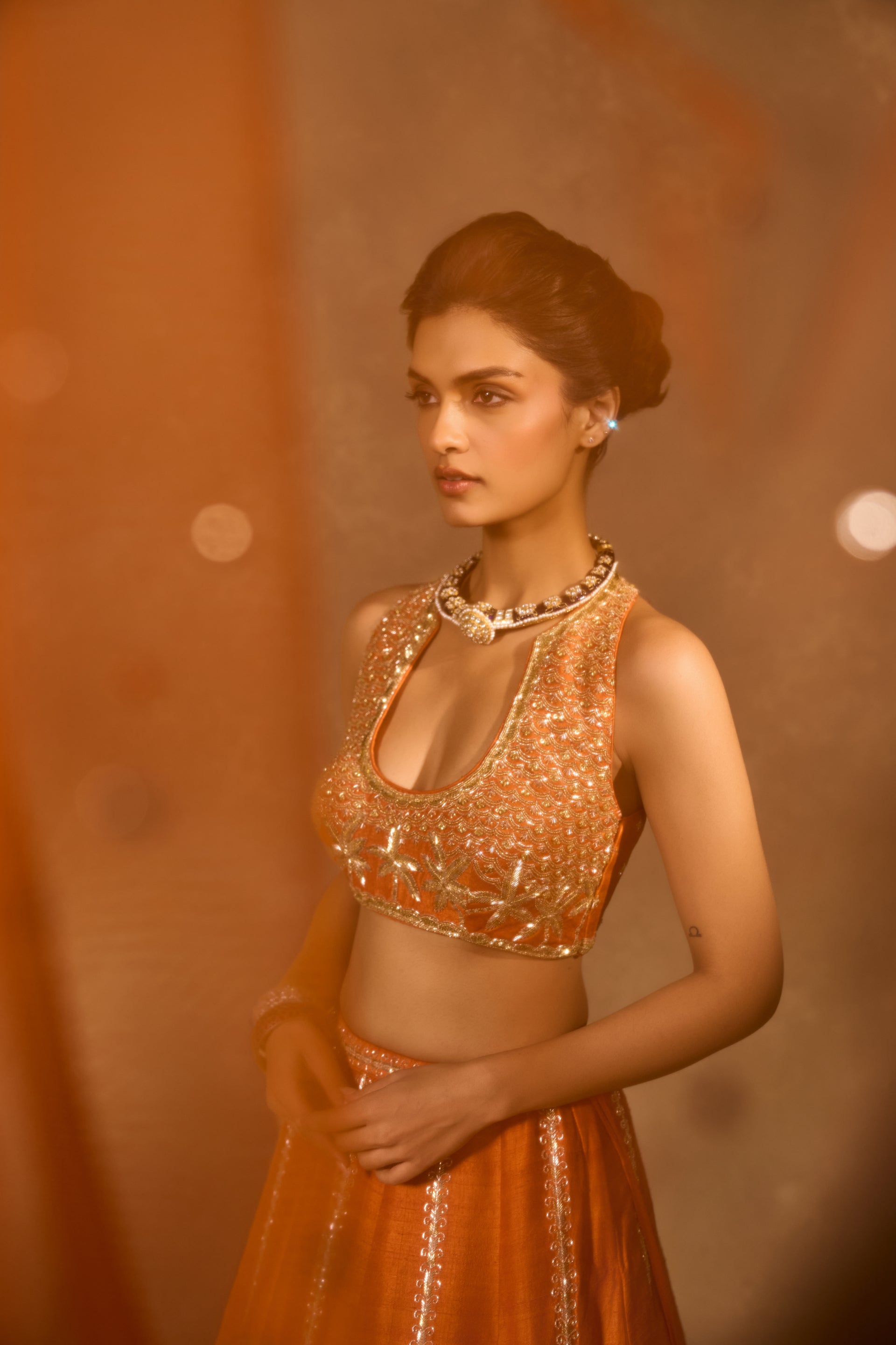 Maple Lehenga