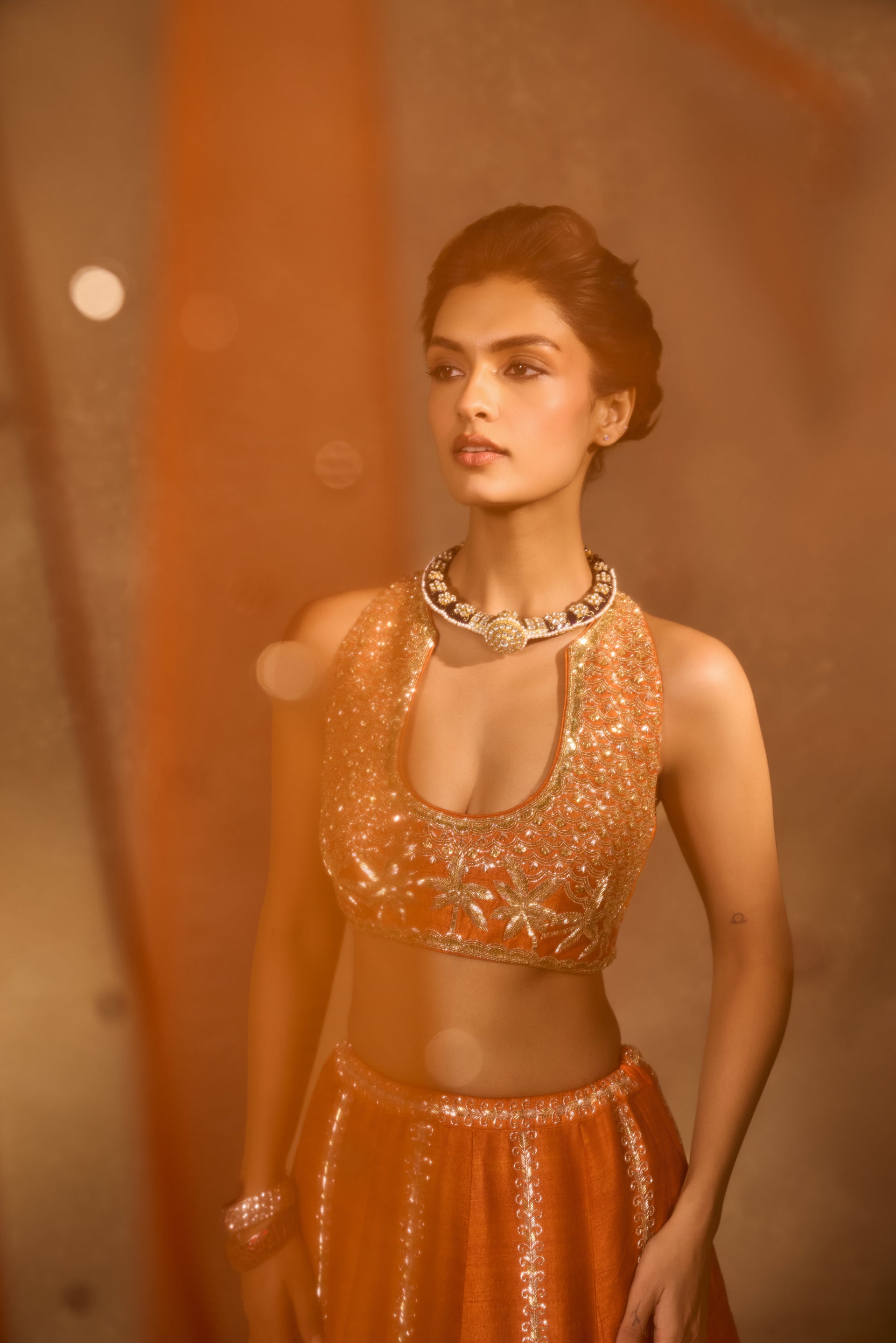 Maple Lehenga