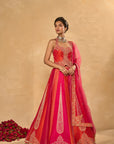 Orange Naina Lehenga