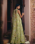 Blossom Cape Sharara Set