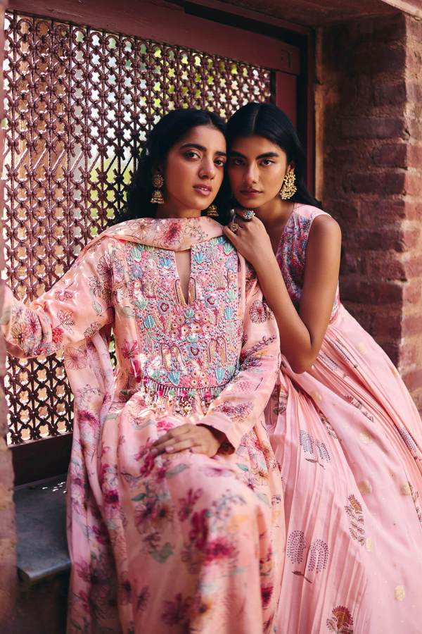 Pink Rose Kurta