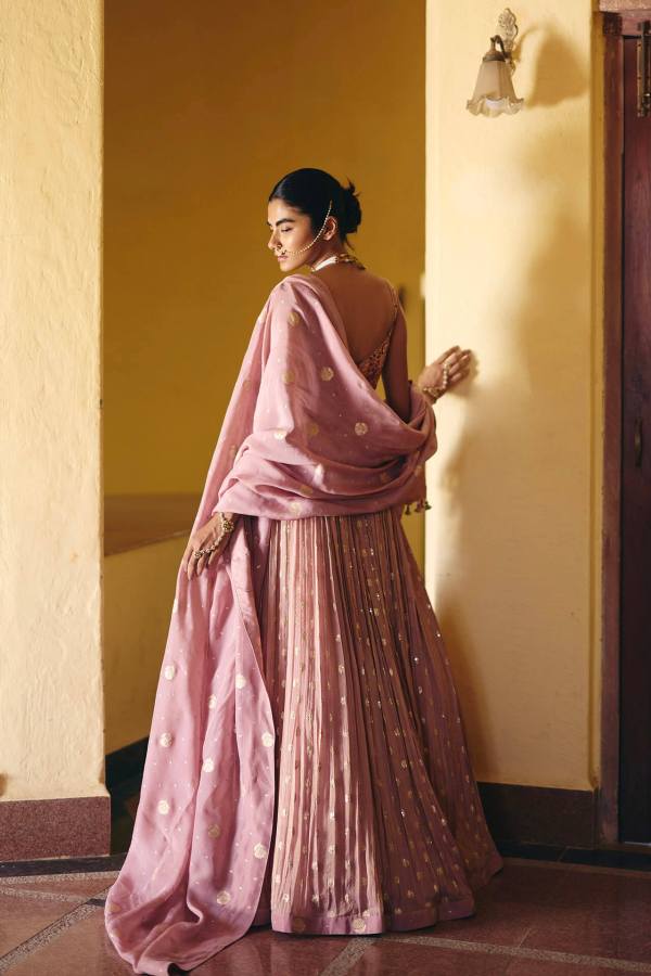 Lilac Lehenga