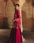 Red Patola Kurta – Sharara