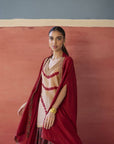 Rosa Ajrakh Kurta Sharara
