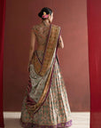Mint Patola Bandhani Lehenga