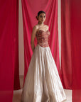 Patola Corset Lehenga