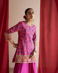 Purple Patola Kurta