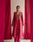 Pink Patola Kurta