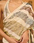 Rainbow Muse Gota Saree