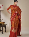 Rust The Heirloom Saree