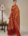 Rust The Heirloom Saree