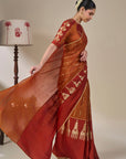 Rust The Heirloom Saree