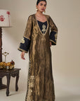 Black Palm Pillar Kaftan