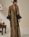 Black Palm Pillar Kaftan