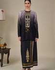 Black Ombre Kathakali Tales Fusion Set