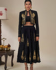 Black Malabar Heirloom Skirt Set