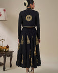 Black Malabar Heirloom Skirt Set