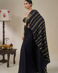 Midnight Moonline Drape Saree