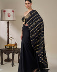 Midnight Moonline Drape Saree